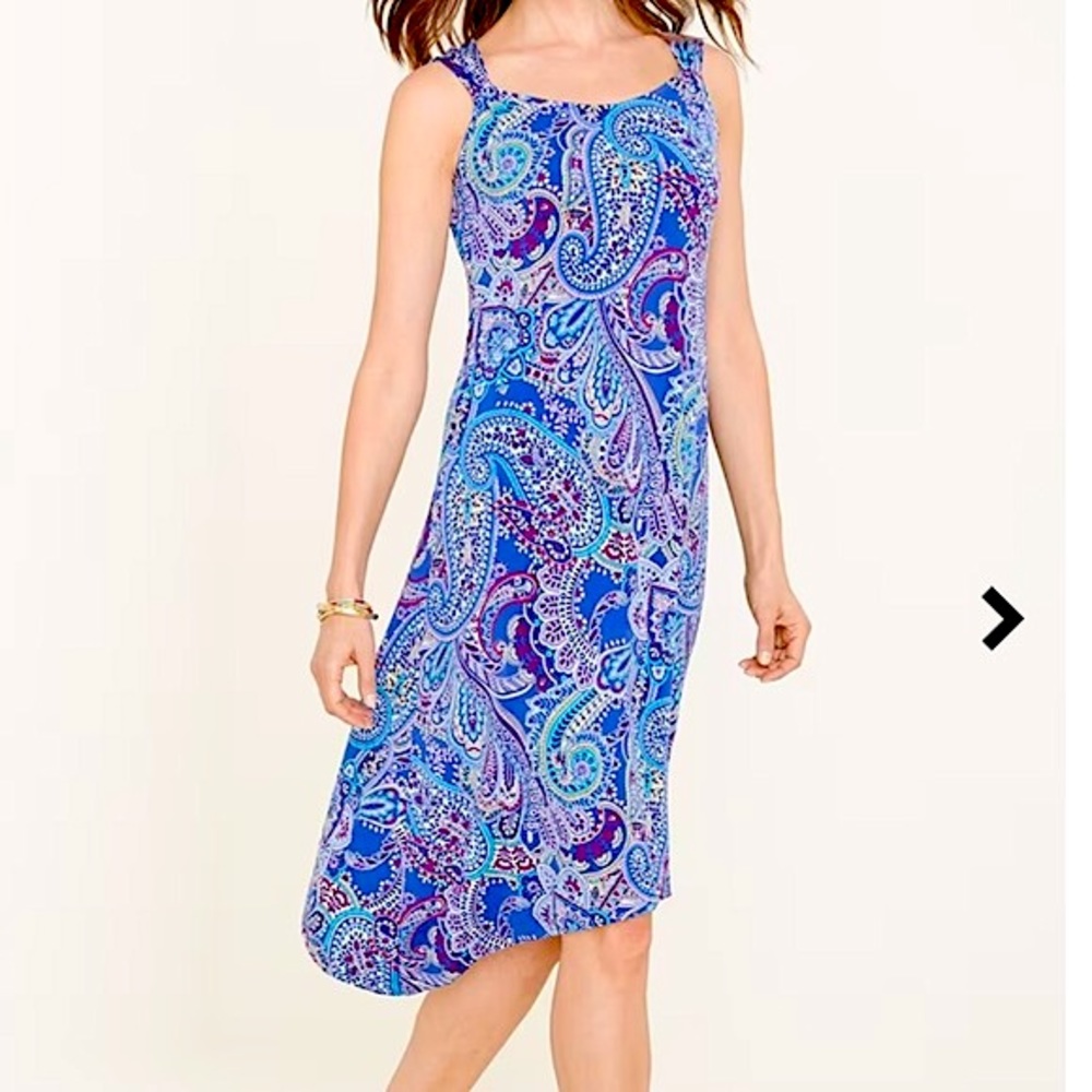 Chico’s Paisley Print Dress szL
